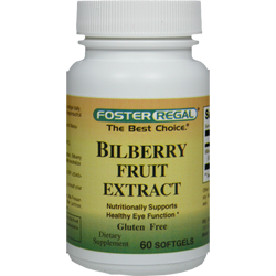 Bilberry Fruit Extract 4:1 1000 mg